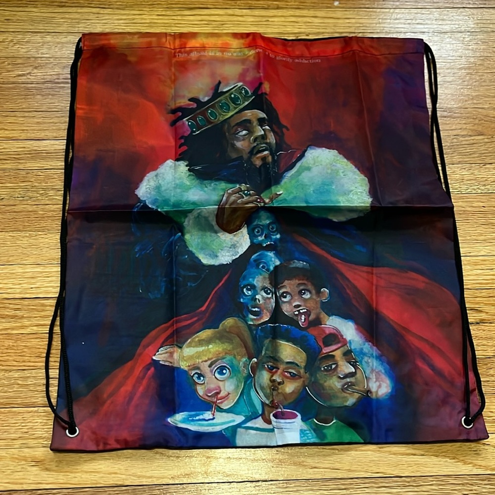 J. Cole KOD Album Cover String Bag / 2018 Tour Merch